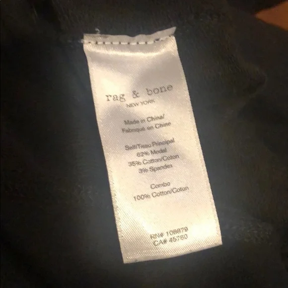 Rag & Bone v neck sweater M black 🖤🖤 - Picture 9 of 11